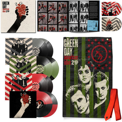 Green Day -American Idiot (20th Anniversary Deluxe Edition) [Split-Color 8LP + 2 Blu-ray] (Vinyl)