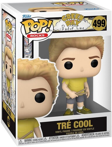 Funko POP! Rocks: Green Day - Trey Cool (Basket Case)