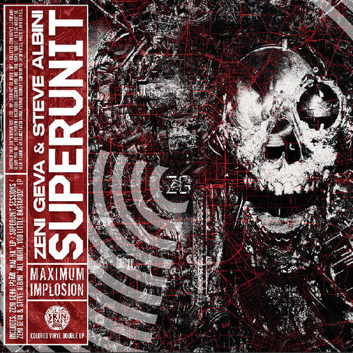 Zeni Geva & Steve Albini  -Superunit: Maximum Implosion (Red Vinyl )[RSD 4/18/26]