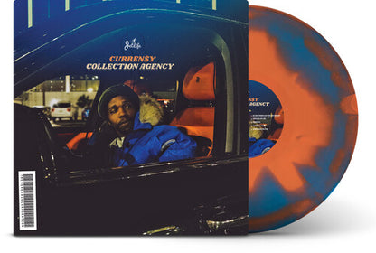 Curren$y -Collection Agency - (Blue/ Orange Vinyl)