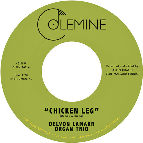 Delvon Lamarr Organ Trio - Chicken Leg / If I Could (7" SIngle)