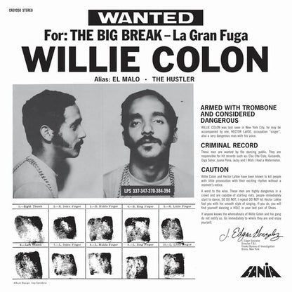 Willie Colon - La Gran Fuga (CD)