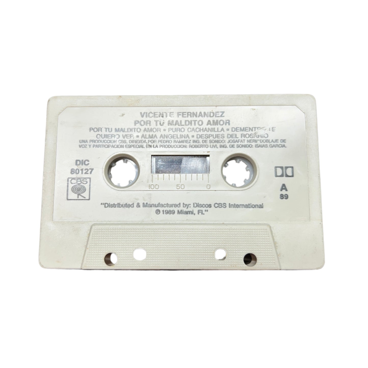 *Open*: Vicente Fernandez - Por tu Maldito Amor (Cassette)