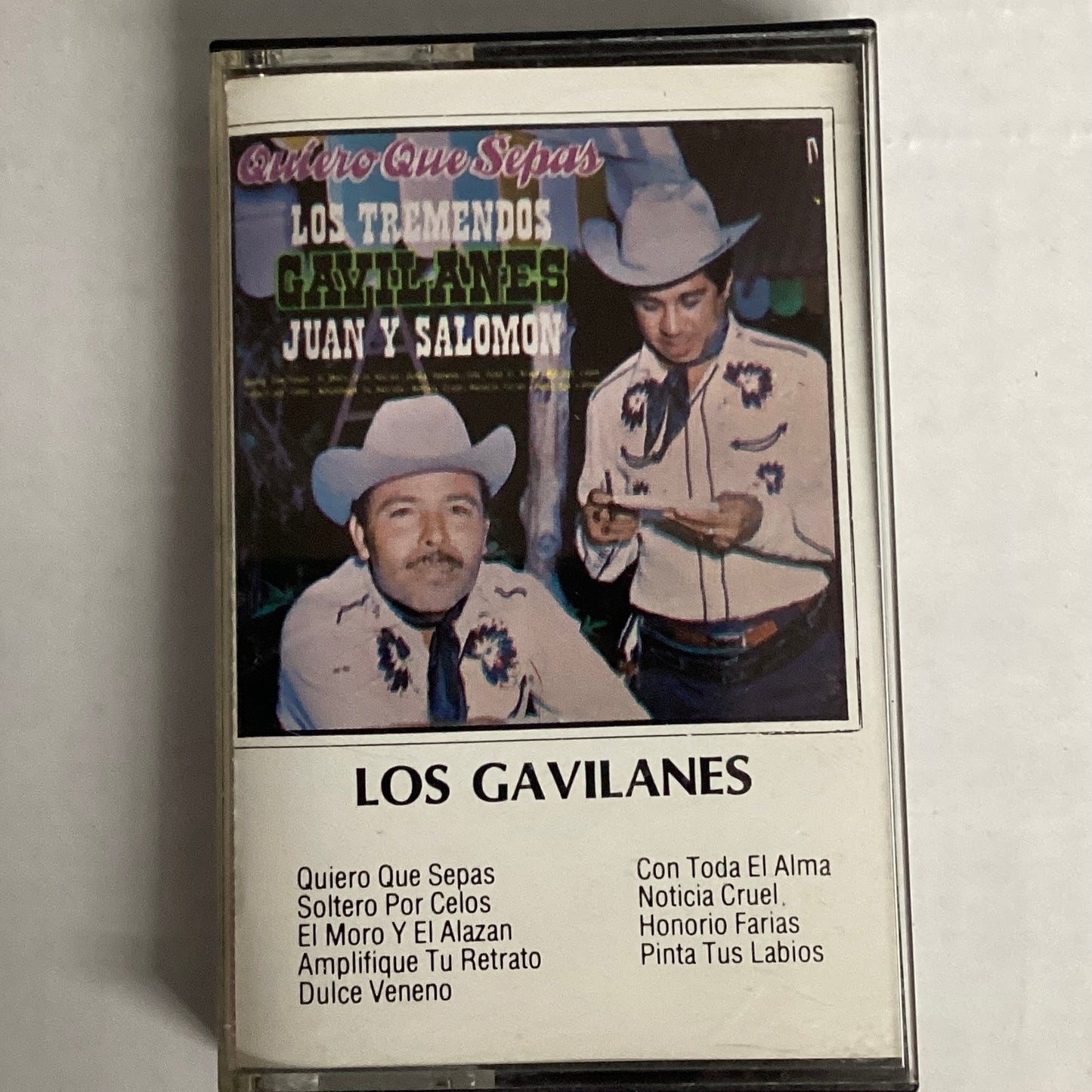 Los Tremendos Gavilanes Juan Y Salomo - Quiero Que Sepas (Cassette)