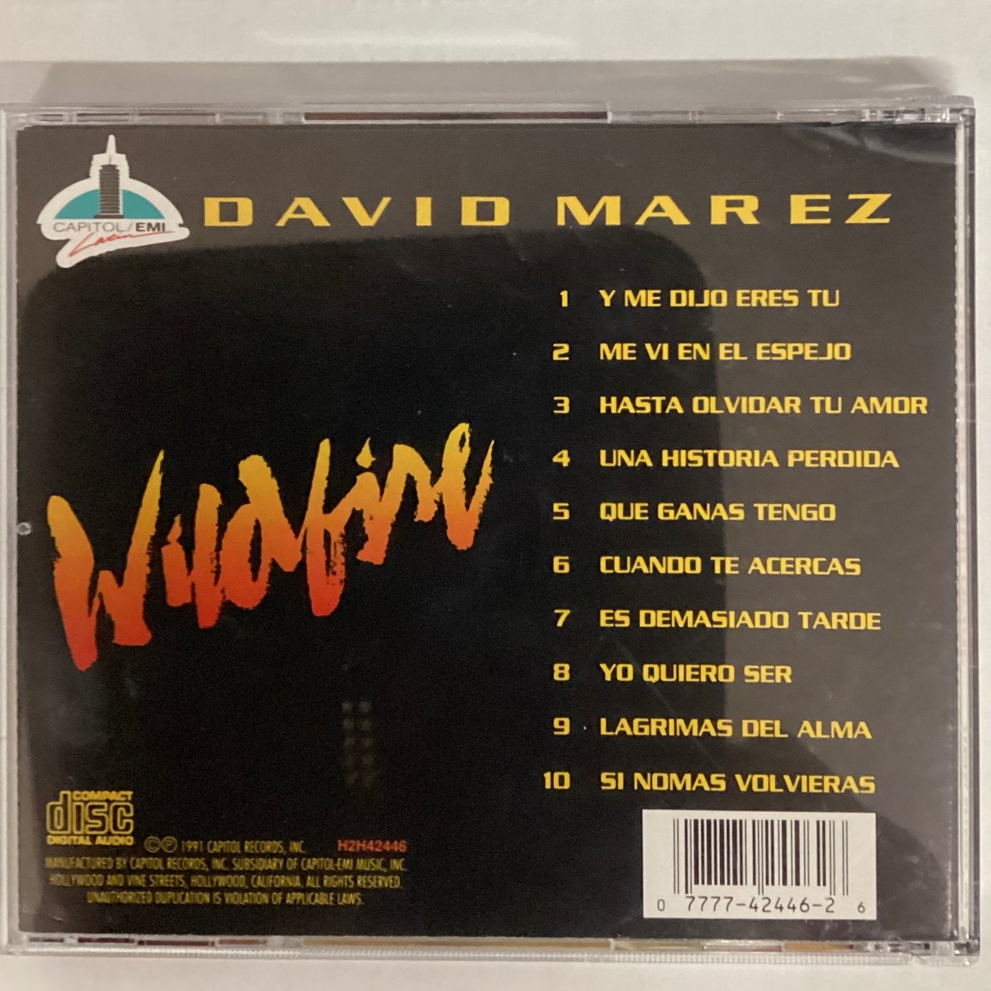 *Opened*1991: David Marez – Wildfire (CD)