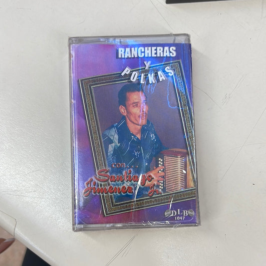 Santiago Jimenez Jr. - Rancheras Y Polkas (Cassette)