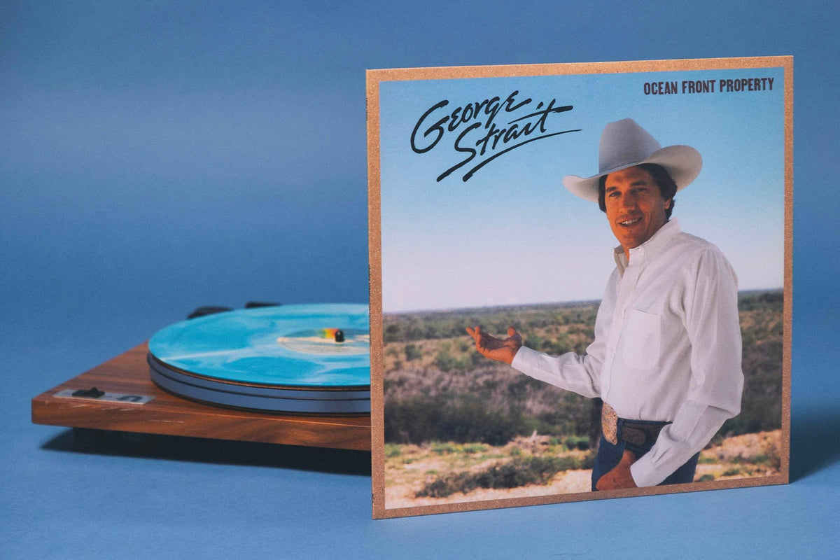 George Strait — Ocean Front Property | 1987 Country Vinyl LP: Default Title