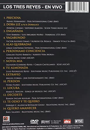 Los Tres Reyes - En Vivo (DVD)