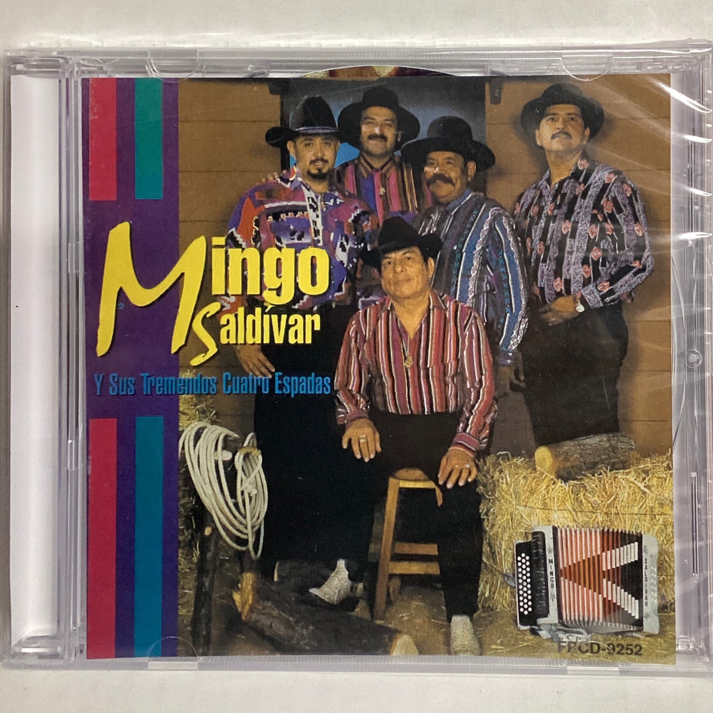 *REISSUE 2026* Mingo Saldivar y Sus Tremendos Cuatro Espadas (CD)