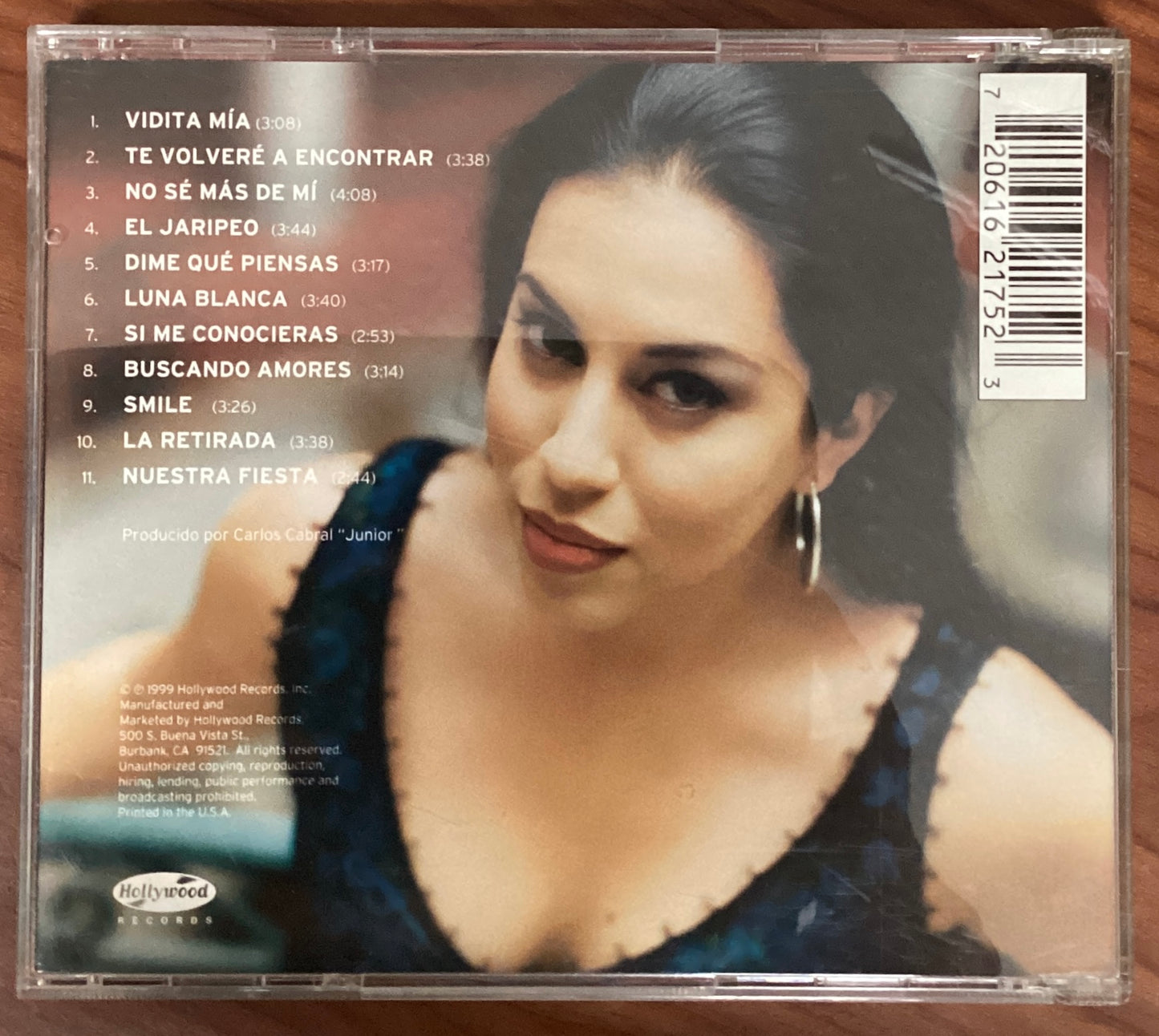 *OPENED* 1999: Nydia Rojas – Si Me Conocieras (CD)