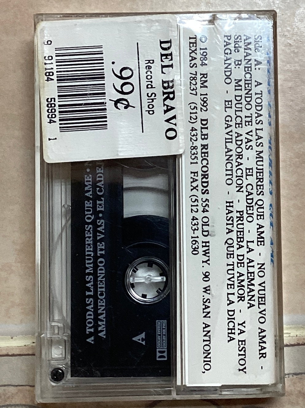 *SEALED* 1984: Henry Zimmerle – Mis Exitos (Cassette)