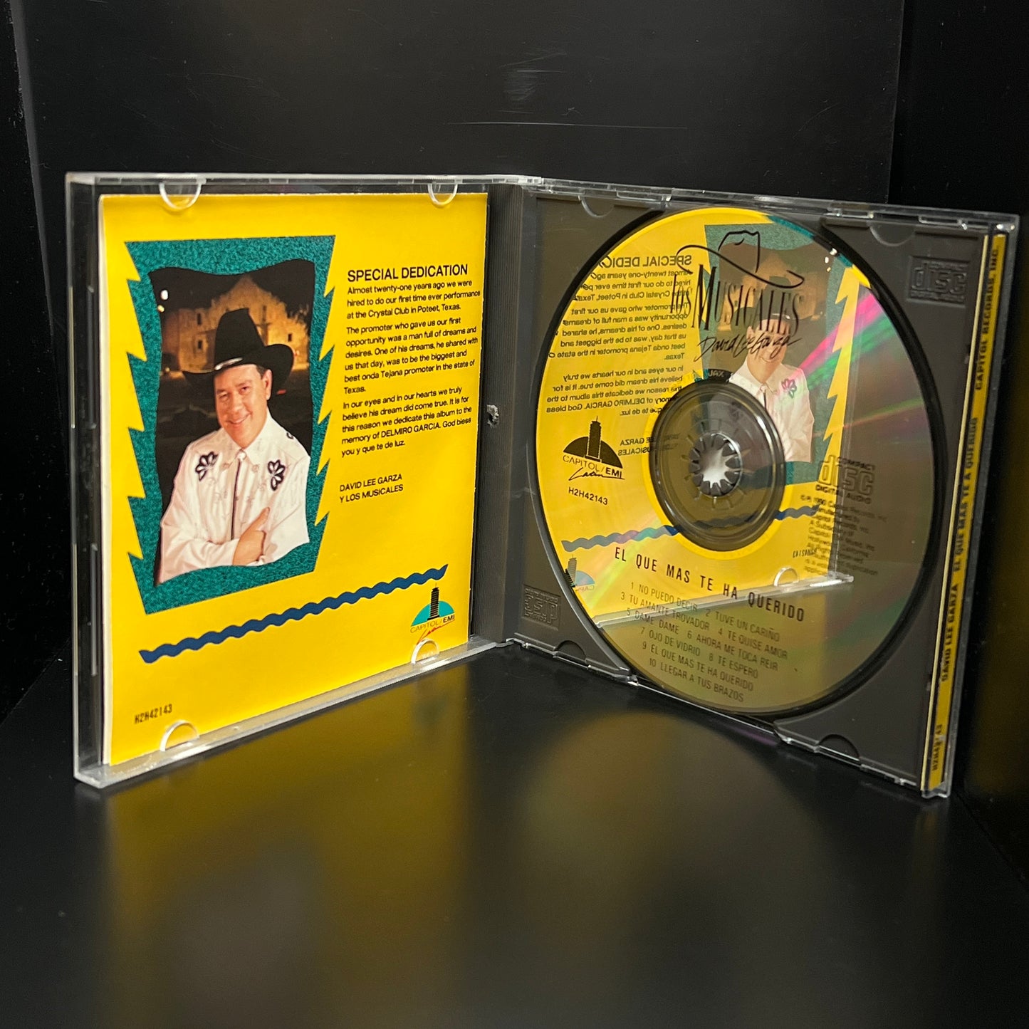 *Open*: David Lee Garza Y Los Musicales - El Que Mas Te Ha Querido (CD)