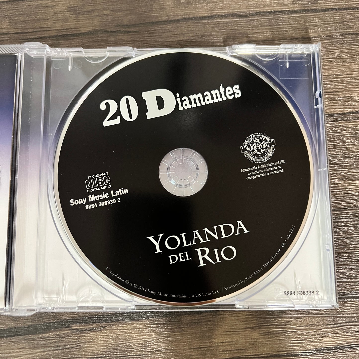 *Open* Yolanda Del Rio - 20 Diamantes (CD)
