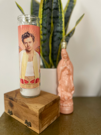 The Luminary Harry Styles Altar Candle