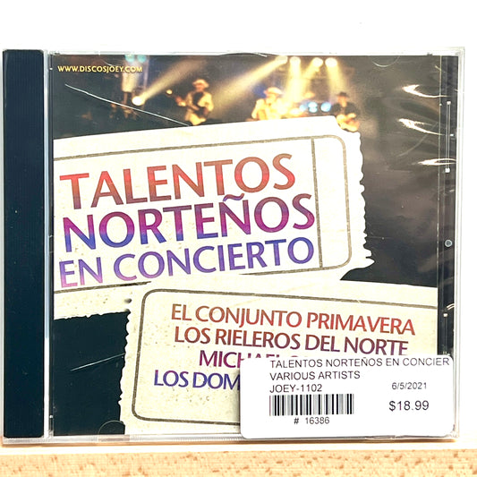 Talentos Norteños En Concierto - Various Artists (CD)