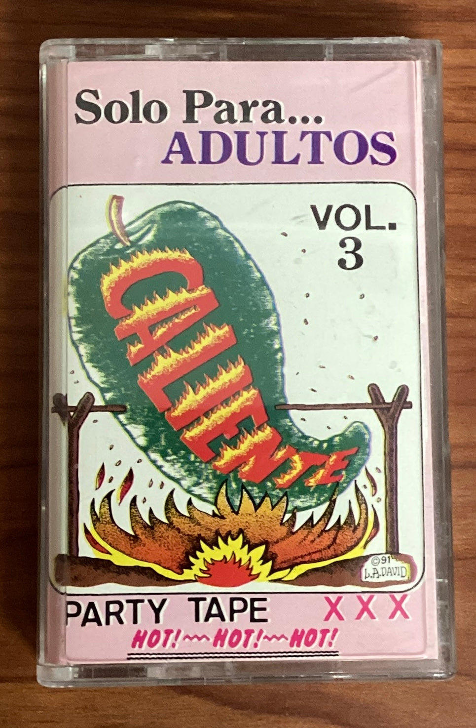 Caliente - Solo Para Adultos Vol. 3 (Cassette)