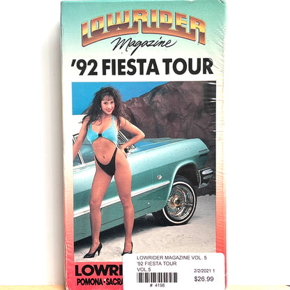 Revista Lowrider '92 Fiesta Tour (VHS)