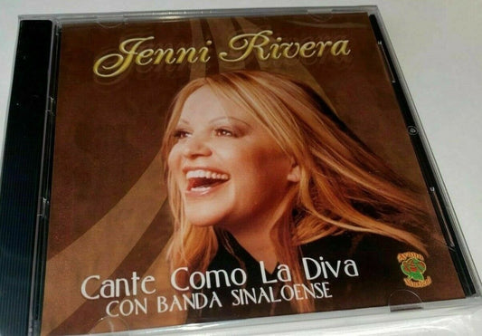 Jenni Rivera - Cante Como La Diva Con Banda Sinaloense (CD)