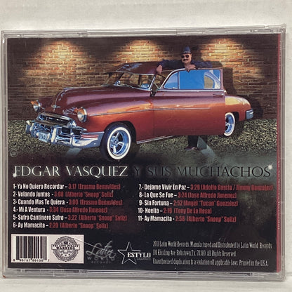 Edgar Vasquez Y Sus Muchachos - Ya No Quiero Recordar (CD)