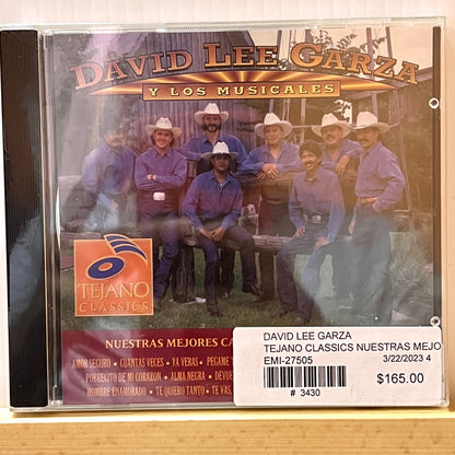 David Lee Garza y Los Musicales - Nuestras Mejores Canciones *1993 (密封CD)