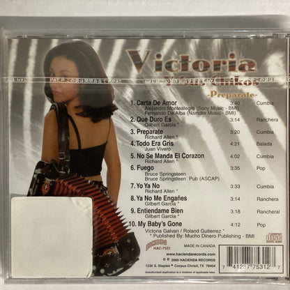 Victoria y Sus Chikos – Preparate (CD)