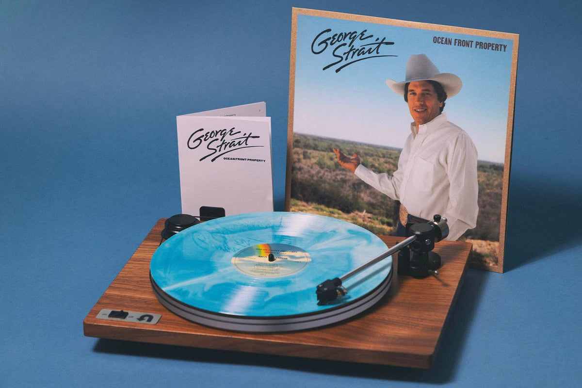 George Strait — Ocean Front Property | 1987 Country Vinyl LP: Default Title