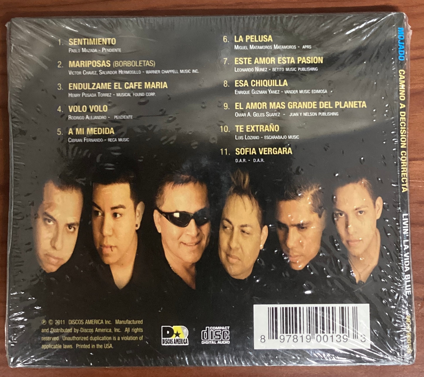 Grupo Mojado - Camino a Decision Correcta: Livin' La Vida Blue (CD)