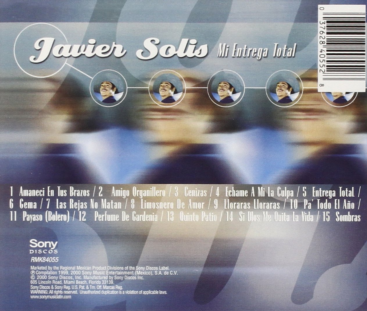 Javier Solis - Me Entrega Total (CD)