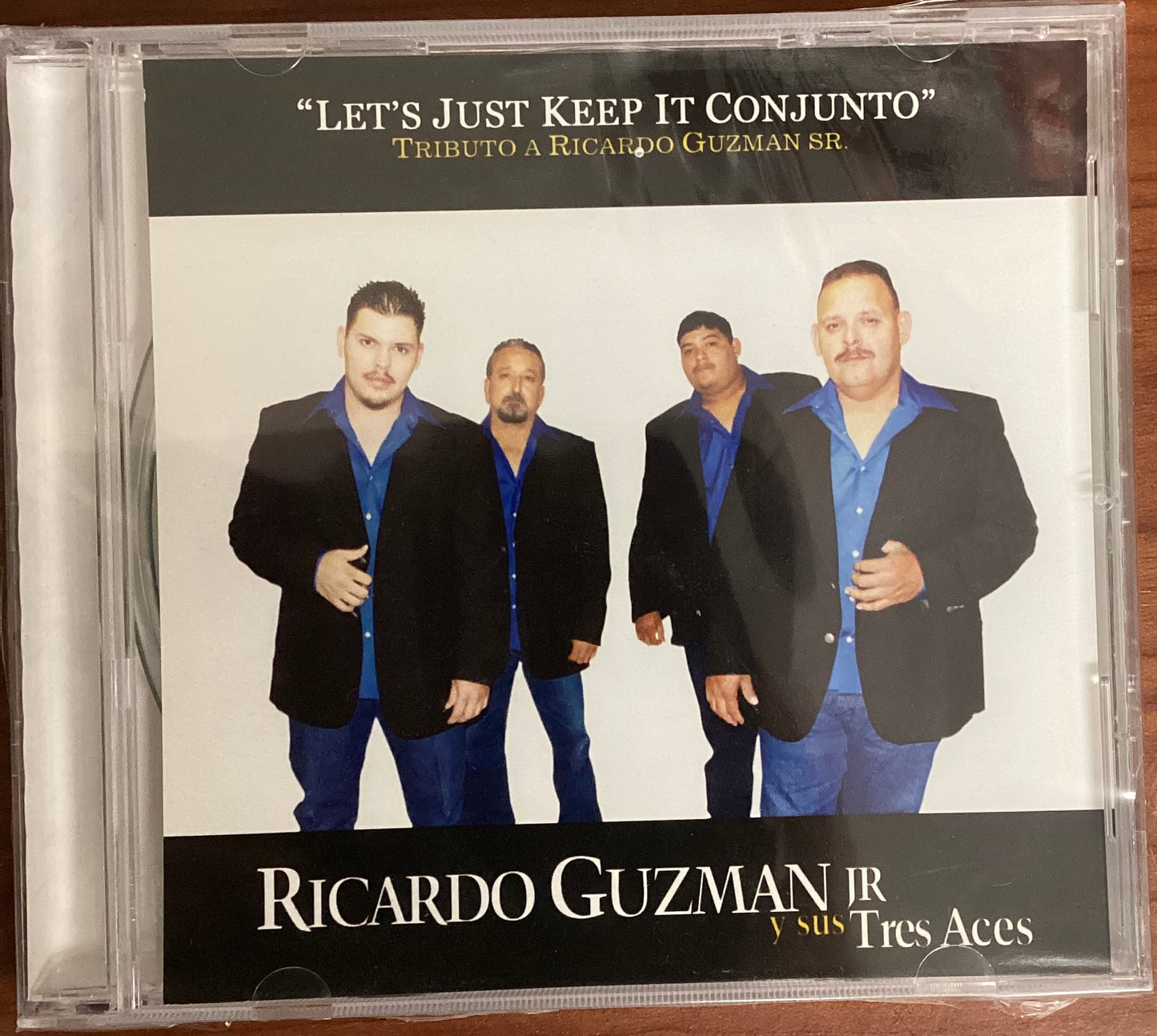 Ricardo Guzmán Y Sus Tres Ases - Let's Just Keep It Conjunto, Tributo A Ricardo Guzman Sr (CD)