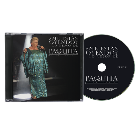 *Pre Order [10/23/26]: Paquita La Del Barrio - Me Estas Oyendo: Lo Mejor de Paquita la del Barrio (The Best Of)