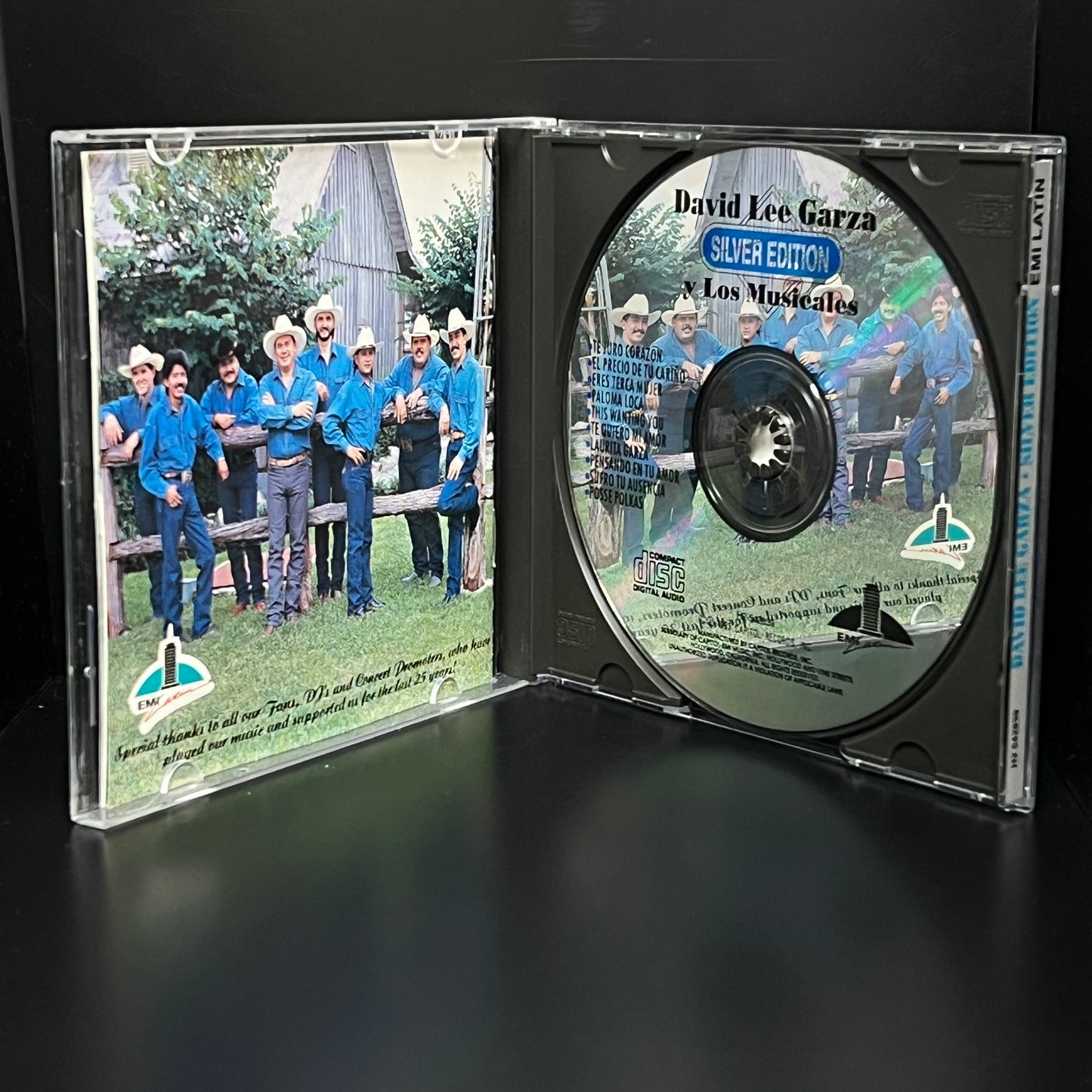 *Open*: David Lee Garza Y Los Musicales - 1993 Silver Edition (CD)