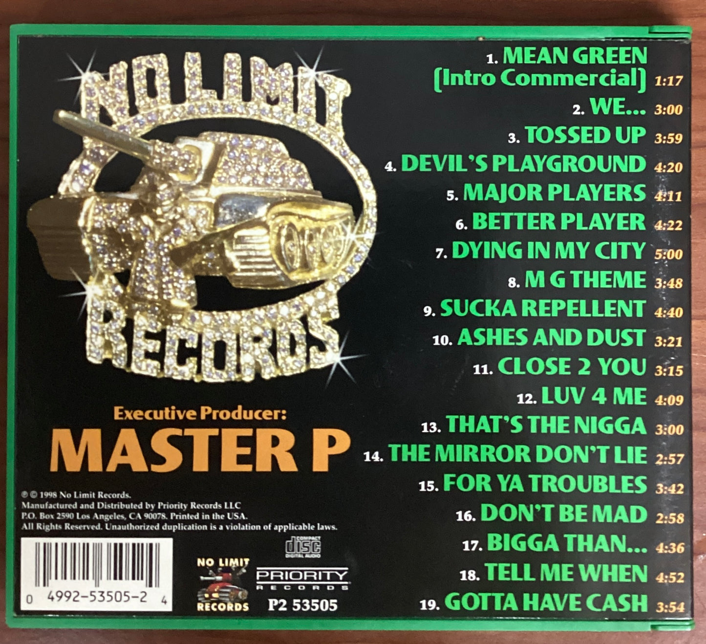 Mean Green – Major Players Compilation (CD)