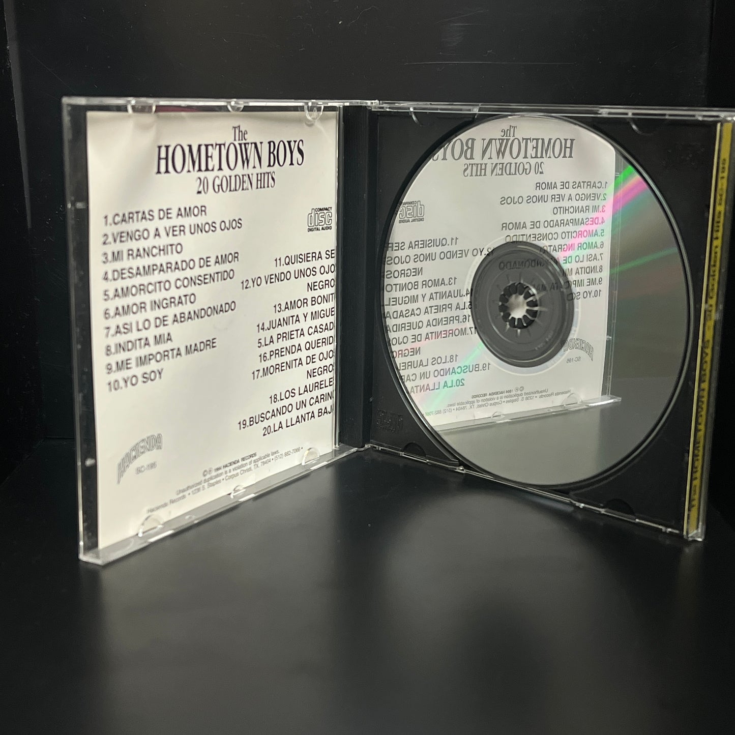 *Open*: The Hometown Boys - 20 Golden Hits (CD)