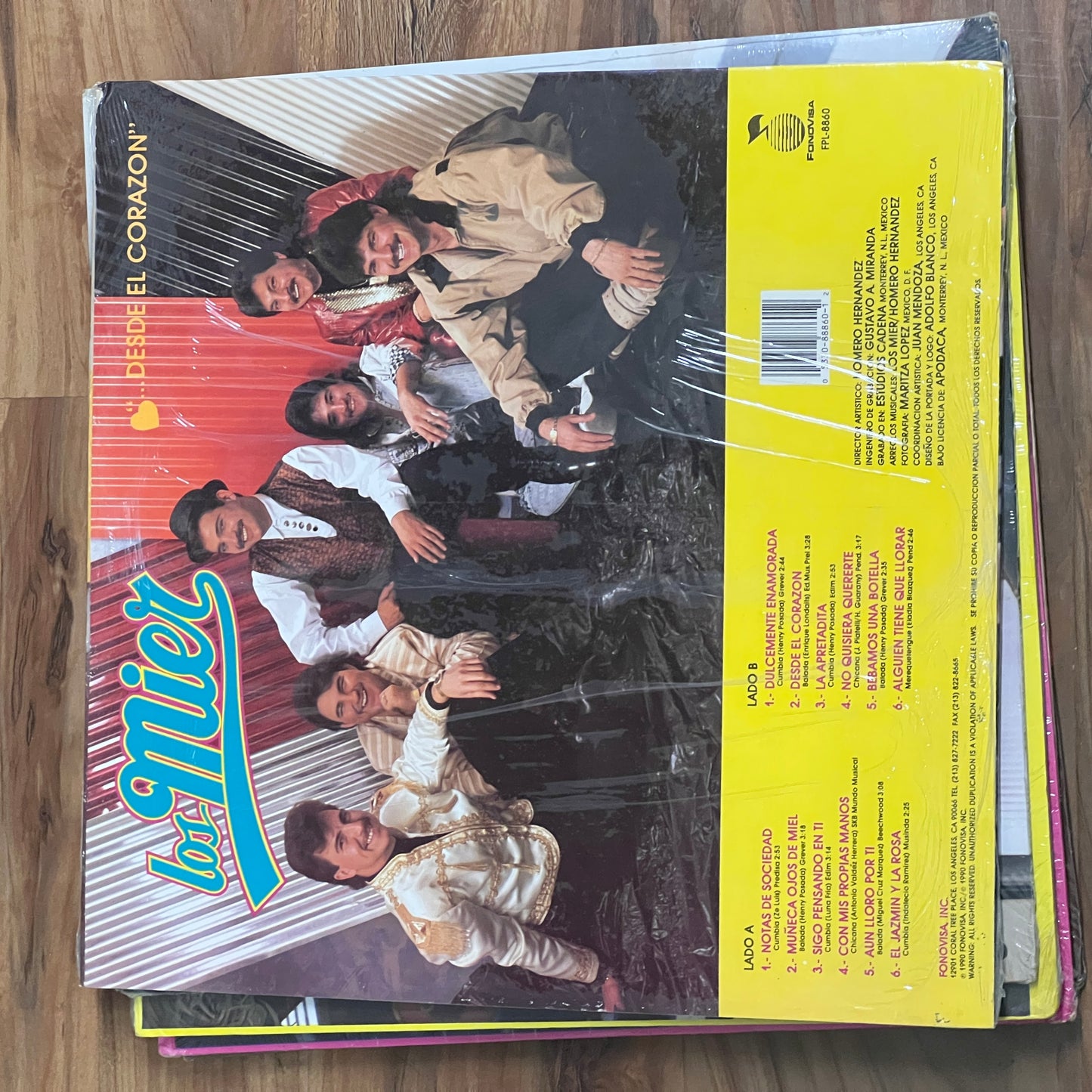 *1990 *Sealed Los Mier – ...Desde El Corazon (Vinyl)