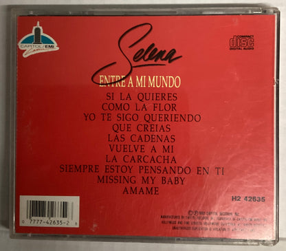 *OPENED* 1992: Selena - Entre Mi Mundo (CD)