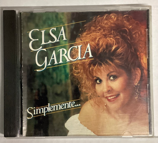 *OPENED* 1991: Elsa Garcia – Simplemente... (CD)