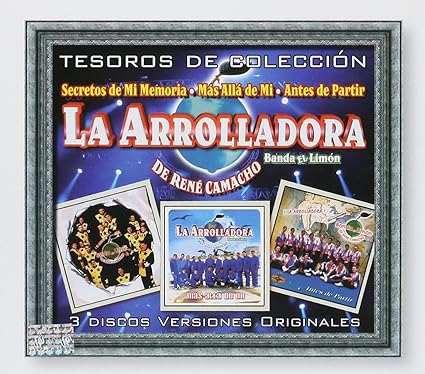 La Arrolladora Banda El Limon - Tesoros de Coleccion 3CD Box Set (CD)