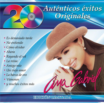 Ana Gabriel- 20 Autenticos Exitos Originales (CD)
