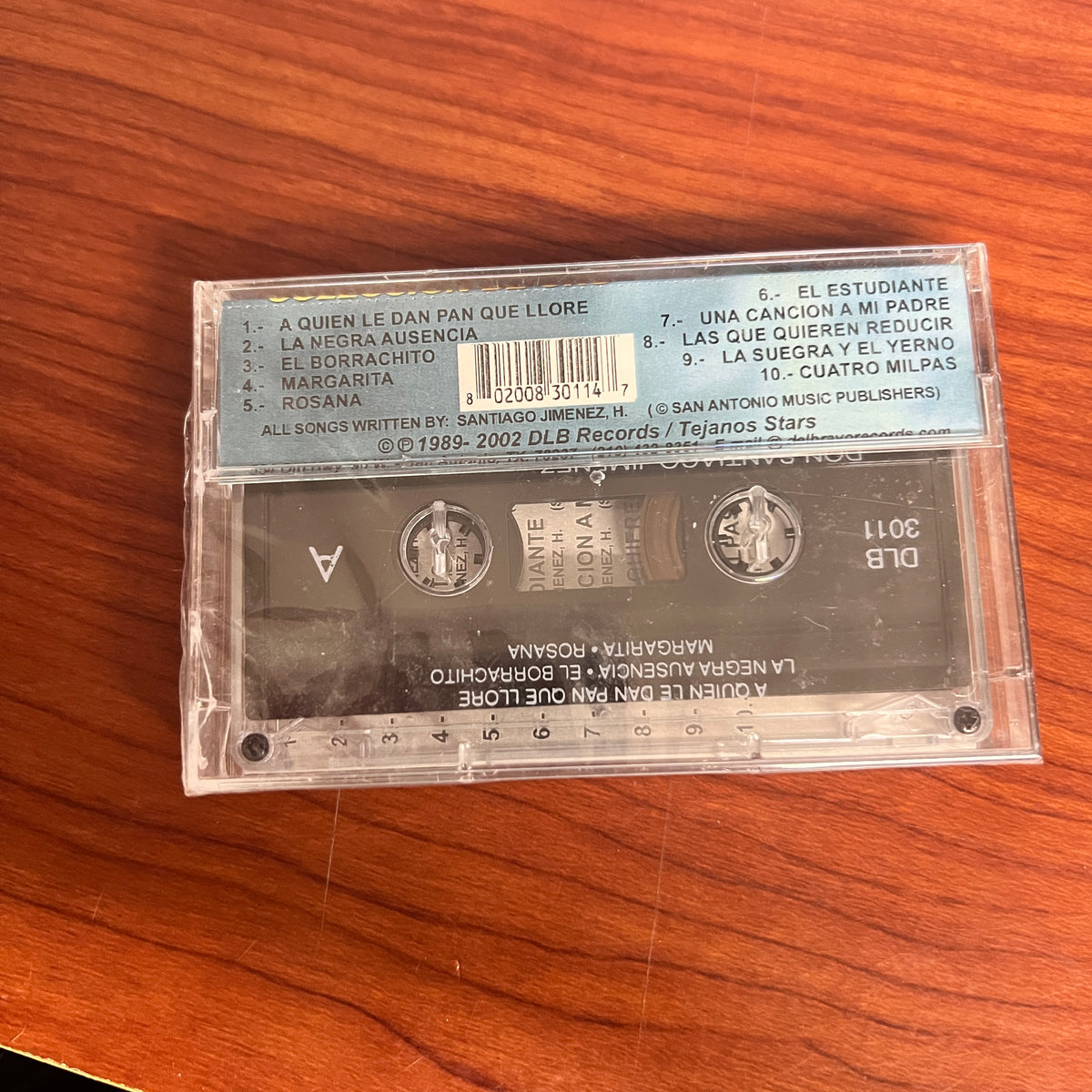 Don Santiago Jimenez Sr. - Coleccion De Oro (Cassette)