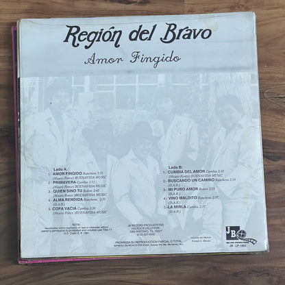 *1991 *Sealed: Region Del Bravo - Amor Fingido (Vinyl)