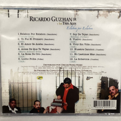 Ricardo Guzman Jr y Los Tres Aces - Eslabon Por Eslabon (CD)