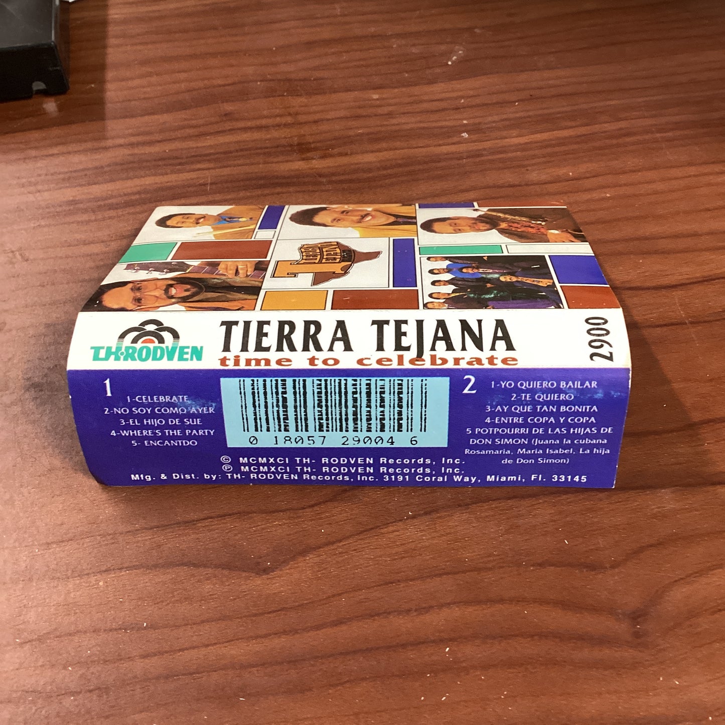 *Open: Tierra Tejana - Time to Celebrate (Cassette)