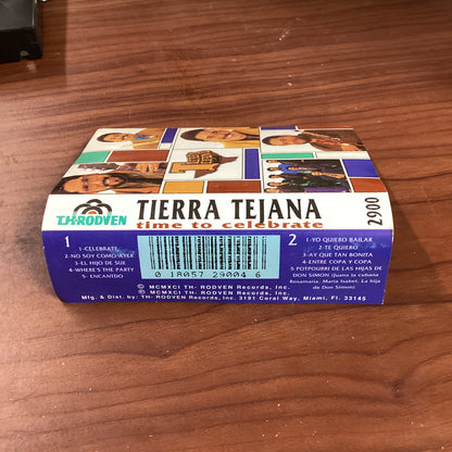 *Open: Tierra Tejana - Time to Celebrate (Cassette)