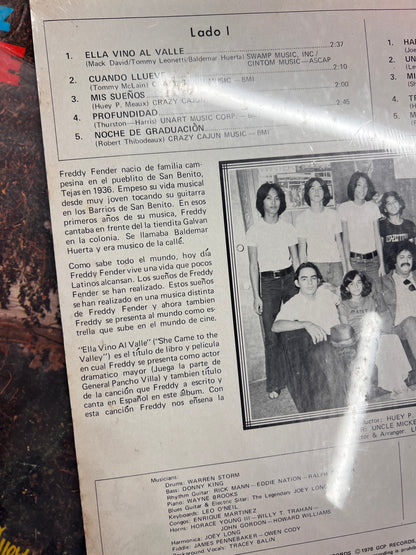 *Sealed * 1978 Freddy Fender - Ella Vino Al Valle (Vinyl)