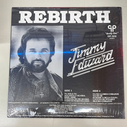 Jimmy Edward - Rebirth (Sealed 1987 Vinyl)