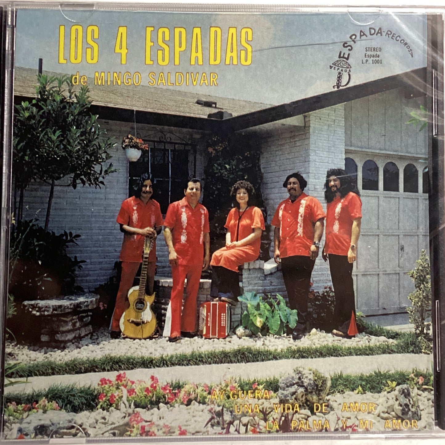 *REISSUE 2026* Mingo Saldivar y Los Tremendos 4 Espadas - Ay Guera (CD)