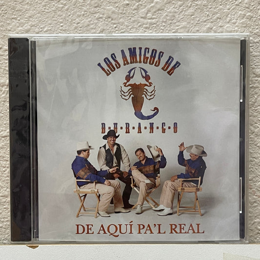 Los Amigos De Durango - De Aqui Pa'l Real (CD)