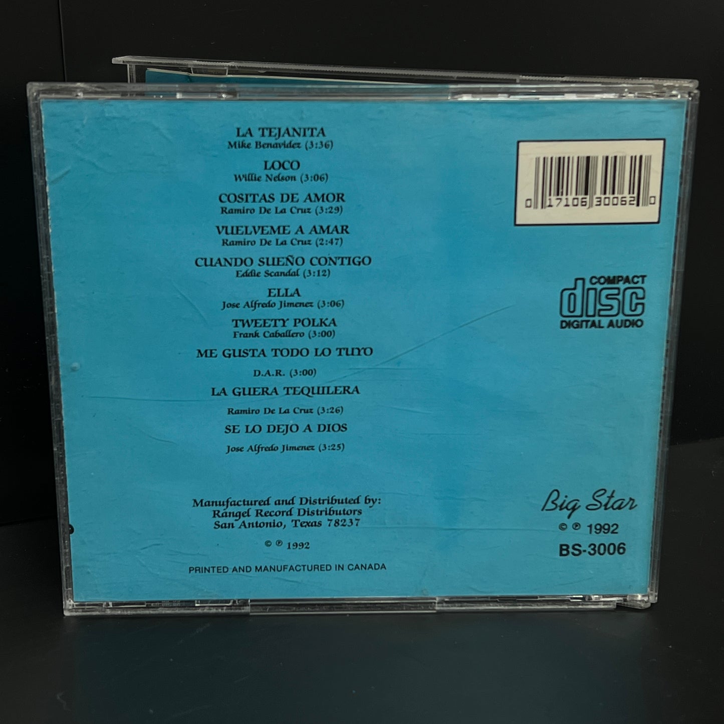 *Open: Jessy Serrata And The New Wave - La Tejanita (CD)