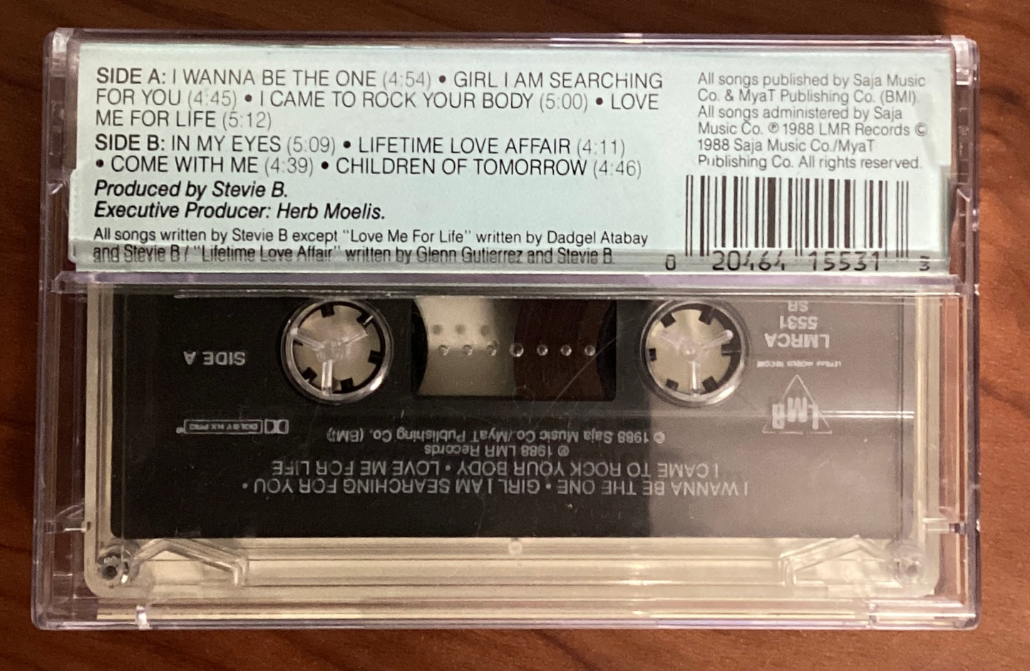 Stevie B - In My Eyes (Cassette)