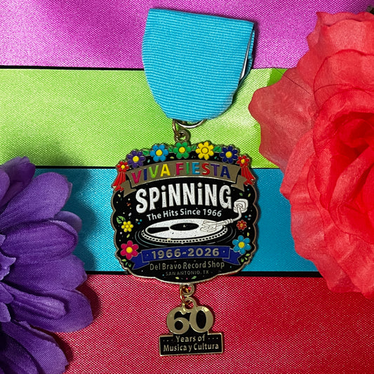 Del Bravo Record Shop 2026 Fiesta Medal DLB MERCH